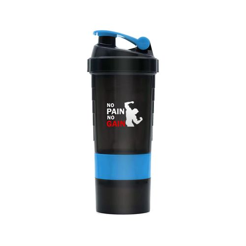 Shaker À Protéines Avec Compartiments À Poudre Anti-fuite - Sans Bpa