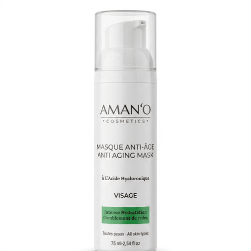 Masque Visage Anti-âge, Hydratant & Repulpant – Éclat & Confort