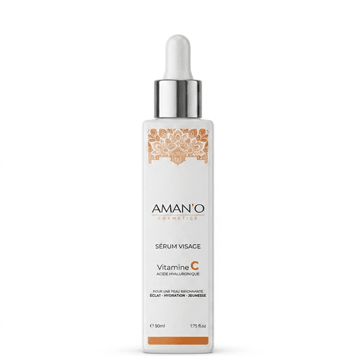 Sérum Visage Vitamine C & Acide Hyaluronique – Éclat & Hydratation