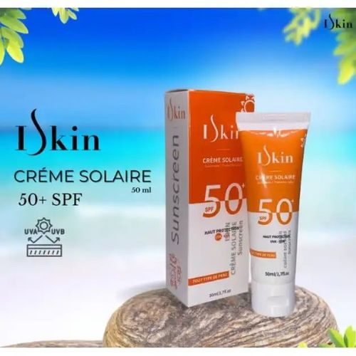 Crème Solaire Spf 50+ Protection Uva/uvb Haute Protection Visage Et Corps