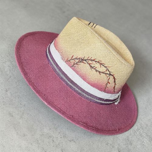 Hand-painted Hat - Soft Rebel
