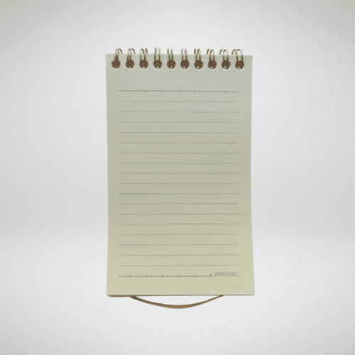 Bloc Note Mintra 9*15cm