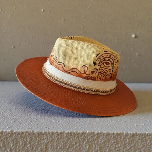 Hand-painted Hat - Nomad Muse
