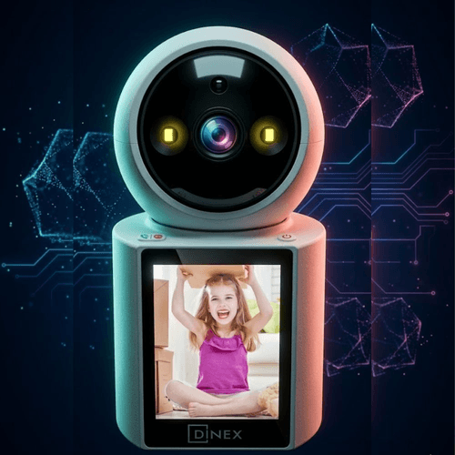Caméra De Surveillance Dinex V380 Pro – Caméra Wi-fi Hd Intelligente Avec Vision Nocturne & Détection De Mouvement
