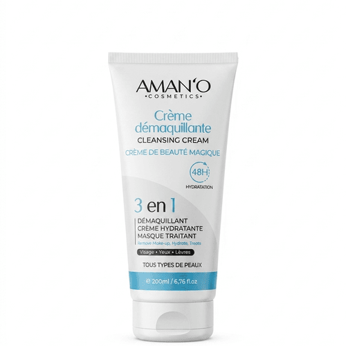 Crème Démaquillante 3en1 : Démaquillant, Masque Et Crème Hydratante