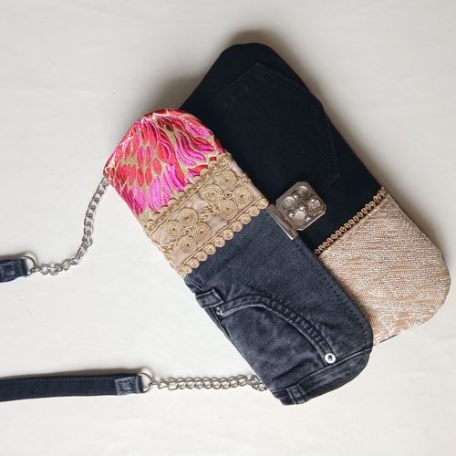 Denim/tarz Shoulder Bag