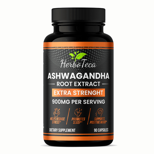 Ashwagandha 900mg - Herboteca 90 Capsules