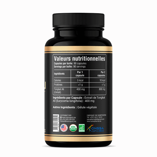 Tongkat Ali 800mg - Herboteca 90 Capsules