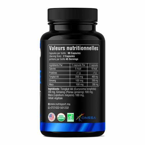 Herboteca Testo Booster Clean Muscle Formule Synergique 90 Caps