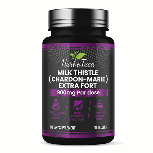 Milk Thistle (chardon-marie) Extra Fort 900 Mg Par Dose