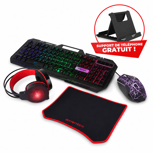 Bando GM-15 RGB Pack de jeux + Manchon De Doigt Free Fire Gratuit