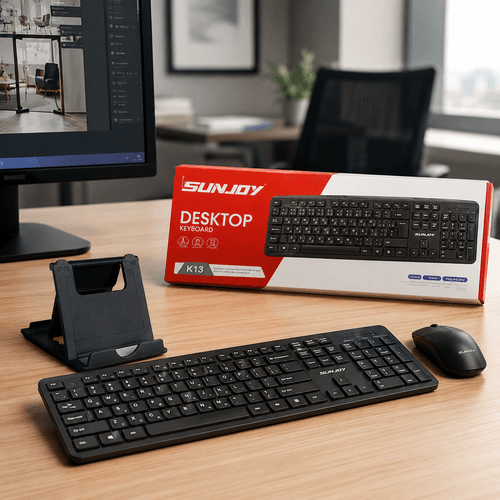 Clavier K13 + Support Téléphone Offert