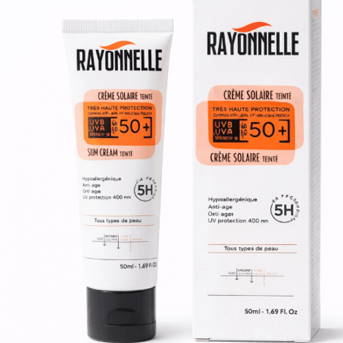 Crème Solaire Spf 50+ Anti-âge – Protection Uvb/uva – Hydratante Et Anti-rides 