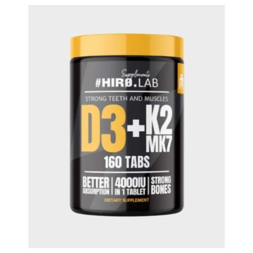 Vitamine D3 + K2 Mk7 160 Tablets