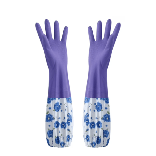 Gants De Cuisine Et De Ménage Imperméables (Couleur Aléatoire)