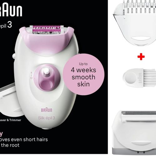 Epilateur Electrique Femme Filaire Silk-epil 3 Se3-031