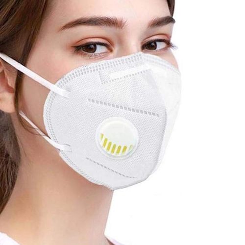 Masques Respiratoires Ffp2 Avec Valve Blanc (paquets De 20)