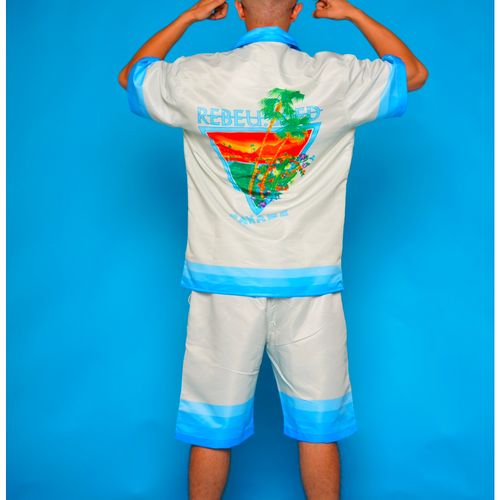 Ensemble Rebeubled : Chemise Tahitienne + Short