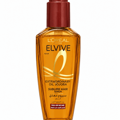 Elvive Huile Extraordinaire Jojoba – Sérum Capillaire Lissant & Brillance Naturelle