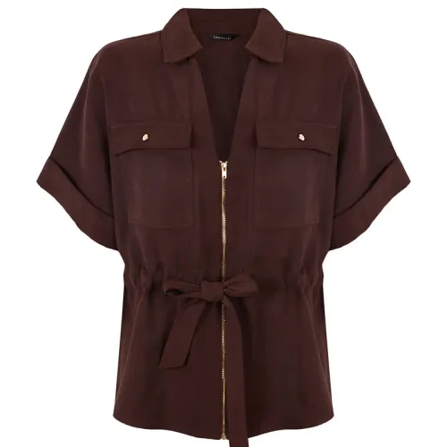 Blouse À Fermeture Éclair