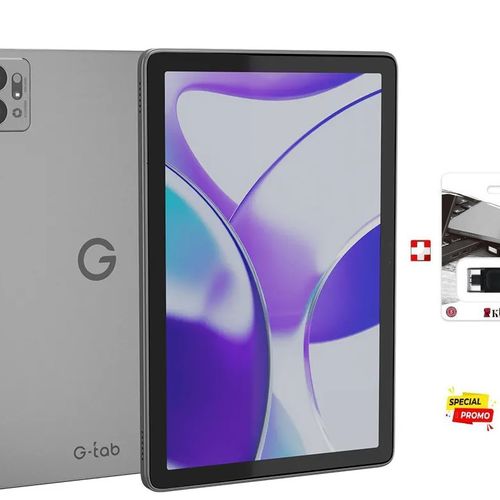 Tablette Slim T13 10,1" 4G/5G – 12 Go RAM (4+8) – 128 Go + Pochette, Stylet & Clé USB-C 32 Go