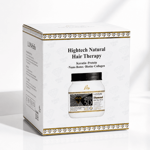 Lumafofo Diamond Crystal Protein 5d – Masque Capillaire Nourrissant & Réparateur