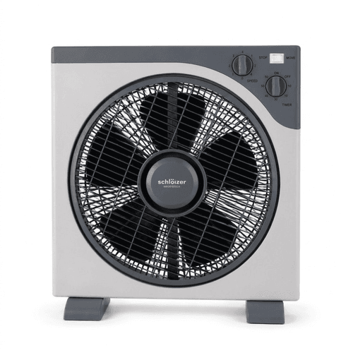 Ventilateur Box Fan 12 Pouces 3 Vitesses