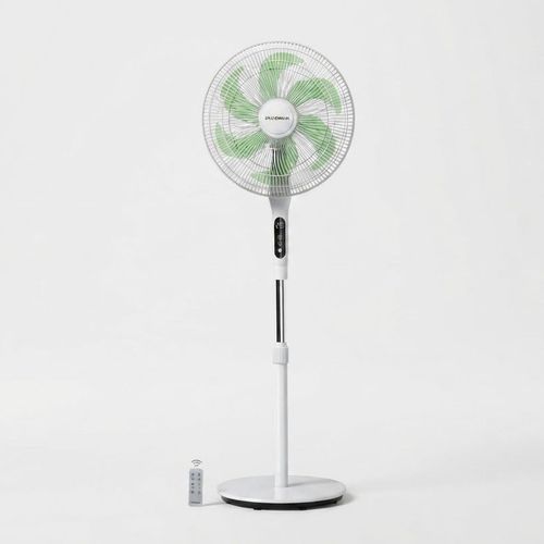 Ventilateur Sur Pied Brandmann 16" – 9 Vitesses, Télécommande, Ultra-silencieux, Marque Allemande