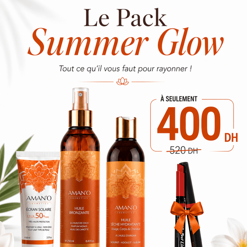 Le Pack Summer Glow + Un Cadeau Le Lipliner Crayon Waterproof Glam's