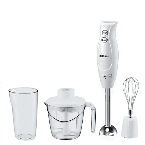 Robot Mixeur Plongeant 4 En 1 – 500w – 2 Vitesses