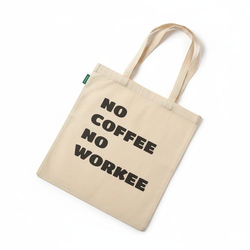 Tote Bag En Coton – No Coffee No Workee – Wanderbag