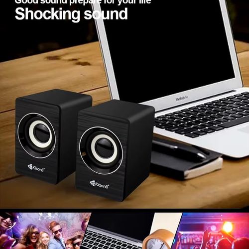 Haut Parleurs Stereo Usb 2.0 2 × 3w Jack 3,5 Mm A-707