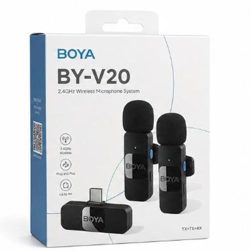 Micro Cravate By-v20 Sans Fil Usb-c Kit Double Micro