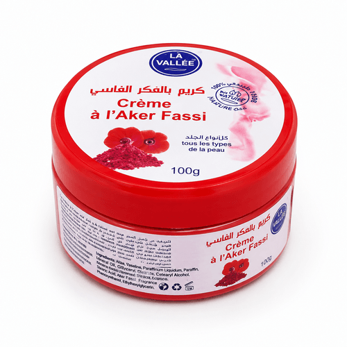 Crème À L'aker Fassi Soin Hydratant Pour Tous Types De Peaux