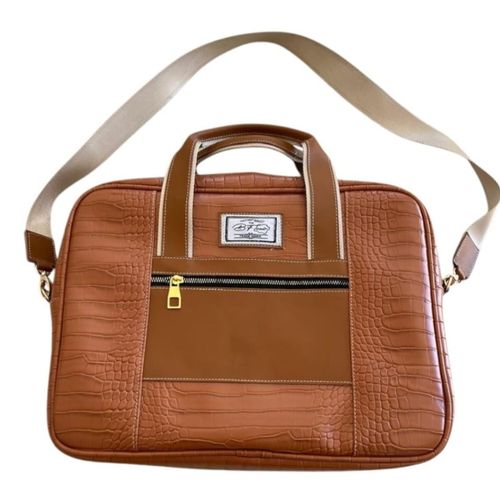 Cartable En Croco Pu