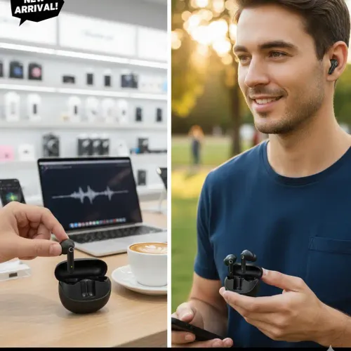 Écouteurs Sans Fil Cellular 23 – Bluetooth 5.4 – Noir