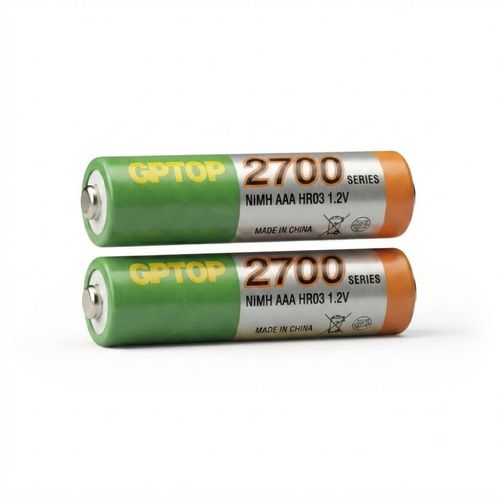 Lot De 2 Piles Rechargeables Gptop Aaa 2700