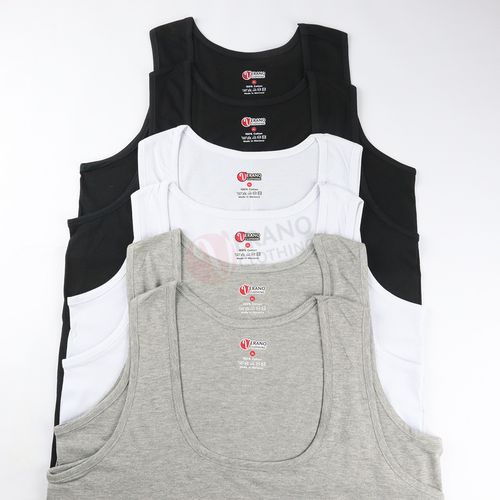 Lot De 6 Débardeurs 100% Coton Multicolore 