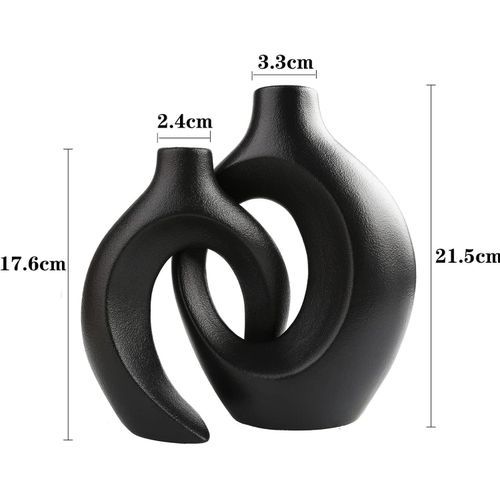 Duo De Vases En Céramique – Élégance & Modernité