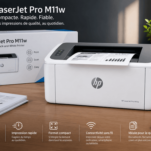 Hp Laserjet Pro M11w - Imprimante Laser Monochrome