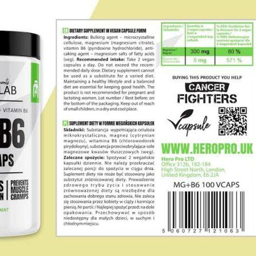 Hiro.Lab Mg+b6 - Magnésium + Vitamine B6