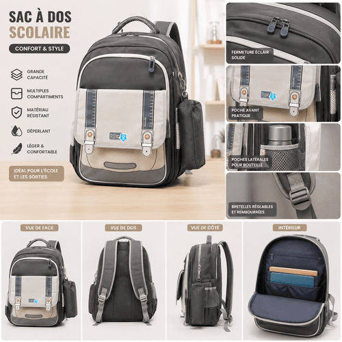 Sac À Dos Multifonction  Multi-design Élégant, Pratique Et Spacieux couleur aléatoire