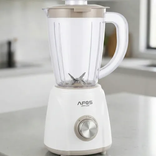 Blender Afos Blendy 250w Magnum Avec Un Bol Principal De 1,4l Et Un Petit Moulin À Épices/graine