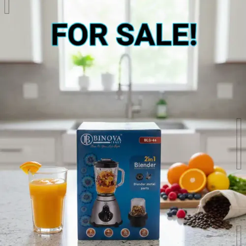 Blender 2000, Max 5 Vitesses, Bol En Verre 1,5l + Moulin À Épices