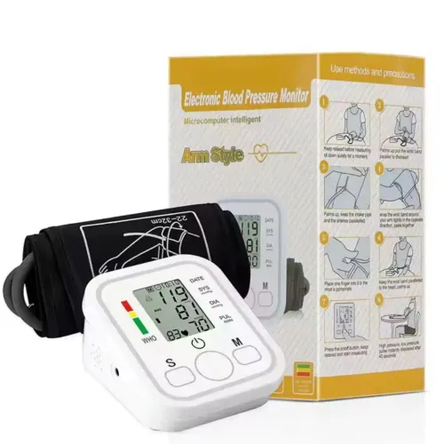 Tensiomètre Électronique De Bras Automatique Avec Écran Lcd Et Recharge Usb