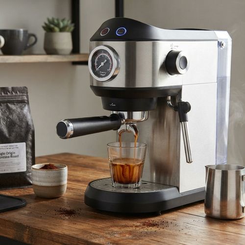 Machine À Café Espresso Compacte Pro Kl-cf2001 – 15 Bars