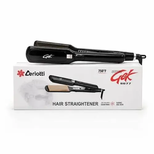 Lisseur Professionnel Ceriotti Super Gek 6677 Fer À Lisser Cheveux Plaques Larges
