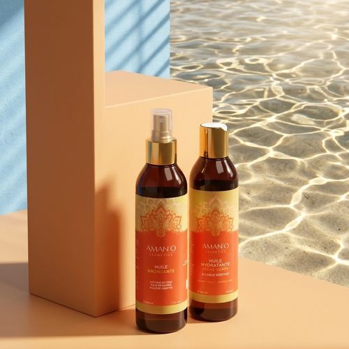 Pack – Huile Bronzante + Huile Hydratante Sèche