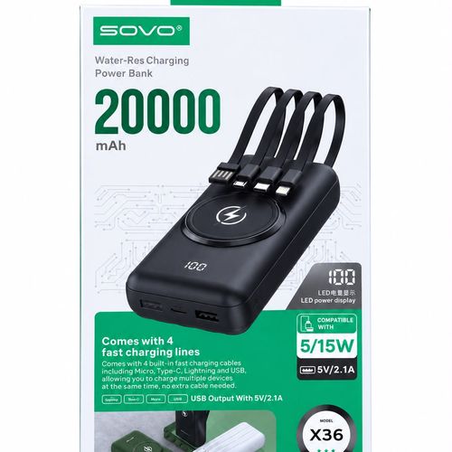 Power Bank 20000mah X36