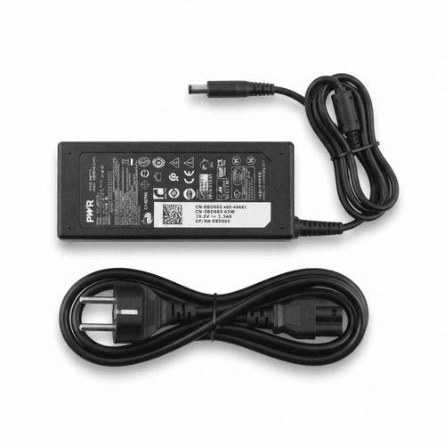 Chargeur Secteur Compatible Dell 65w – 19,5v 3,34a – Adaptateur Ac 100-240v + Câble D’alimentation